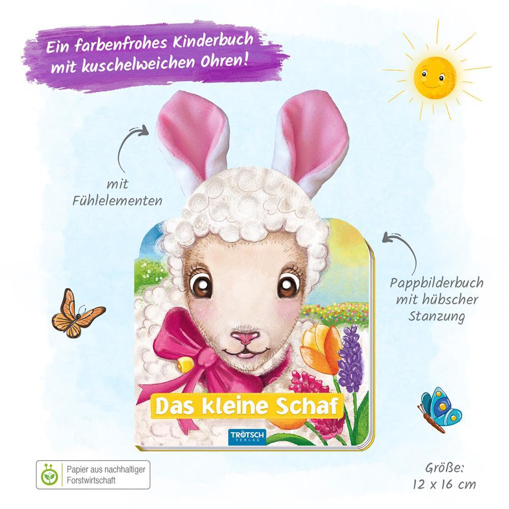 Bild: 9783965523449 | Trötsch Das kleine Schaf Kinderbuch mit Plüschohren | KG | Buch | 2020