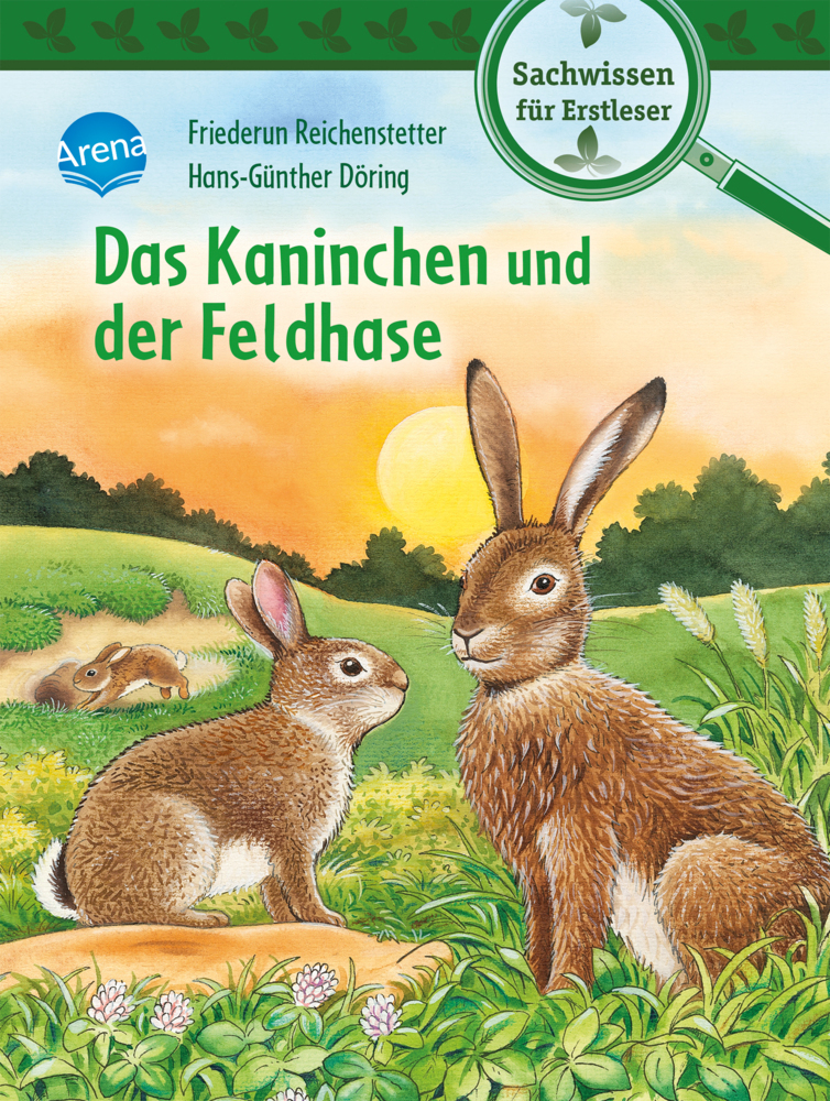 Cover: 9783401717234 | Das Kaninchen und der Feldhase | Friederun Reichenstetter | Buch