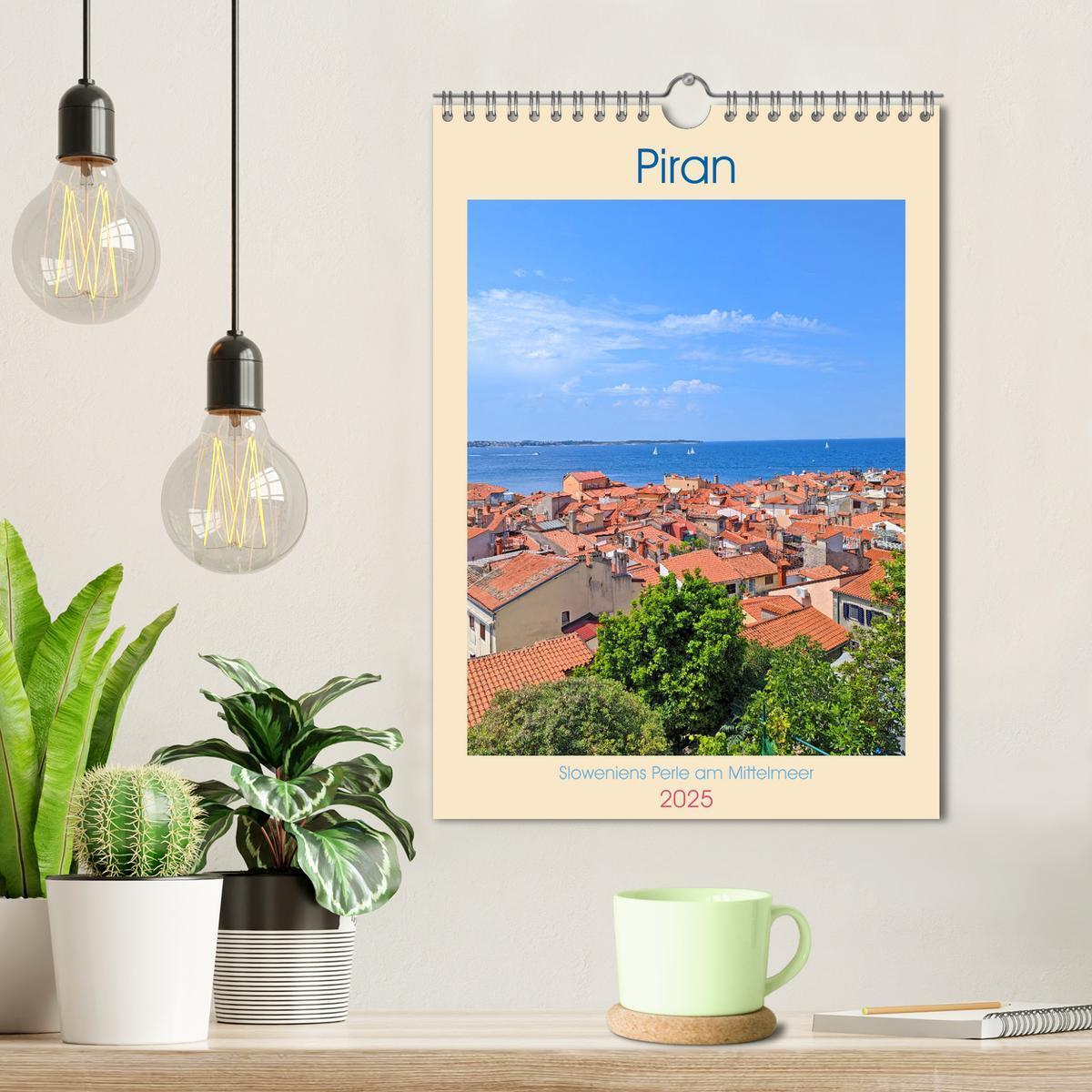 Bild: 9783435863440 | Piran, Sloweniens Perle am Mittelmeer (Wandkalender 2025 DIN A4...