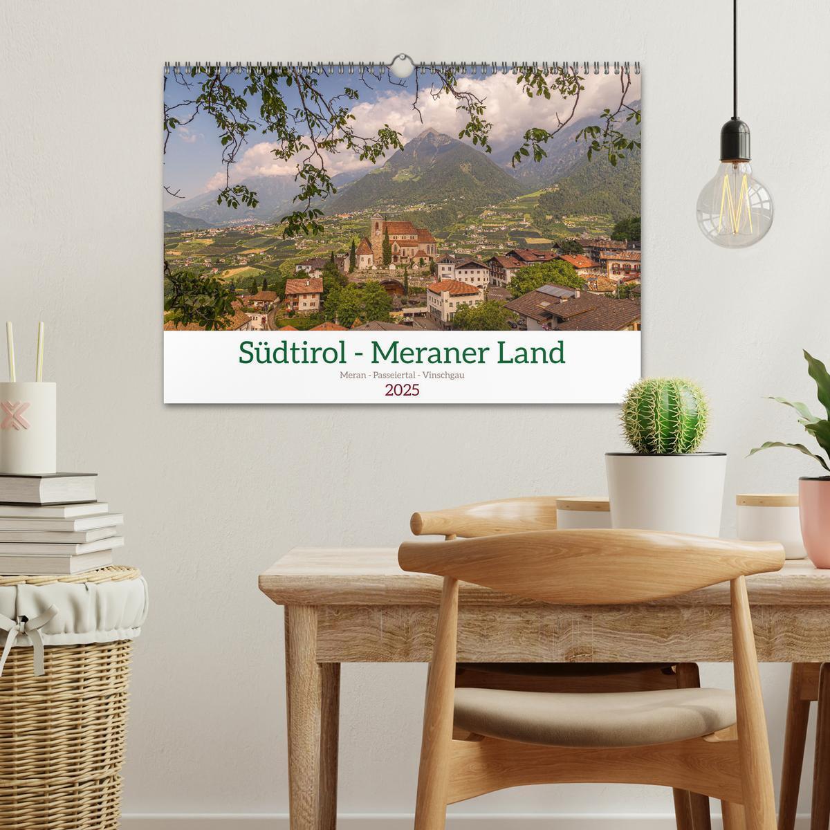 Bild: 9783383867491 | Südtirol - Meraner Land (Wandkalender 2025 DIN A3 quer), CALVENDO...