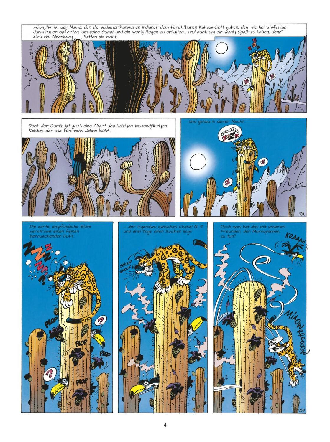 Bild: 9783551799159 | Marsupilami 15: Der Krater der Kakteen | André Franquin (u. a.) | Buch