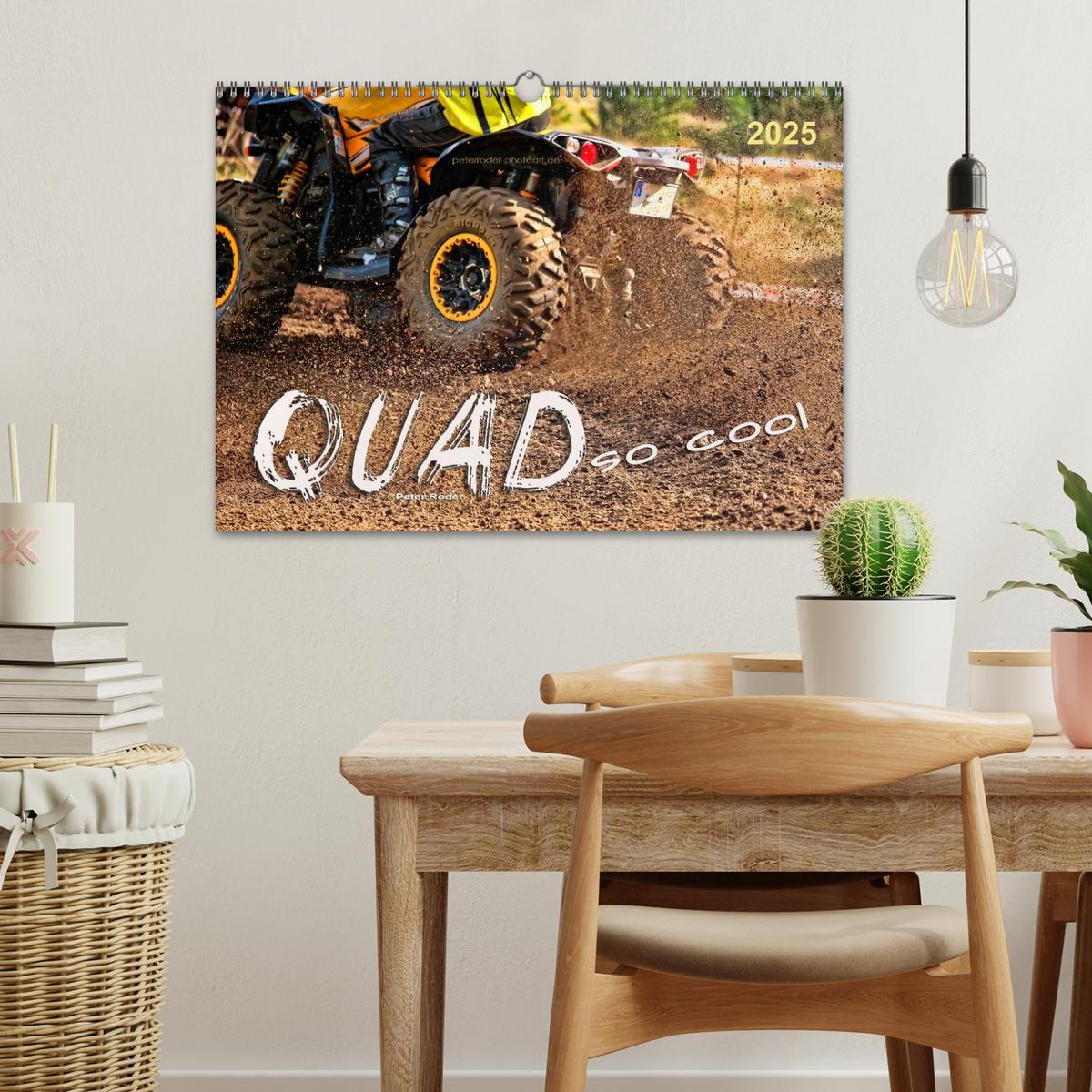 Bild: 9783435472598 | Quad - so cool (Wandkalender 2025 DIN A3 quer), CALVENDO...