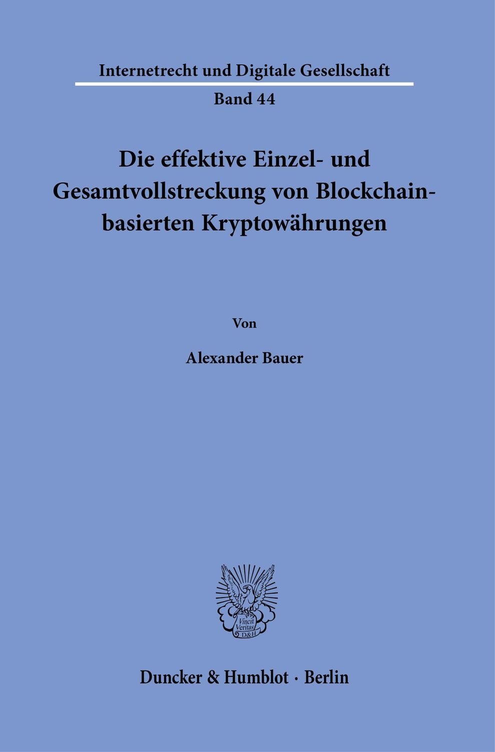 Cover: 9783428185498 | Die effektive Einzel- und Gesamtvollstreckung von...