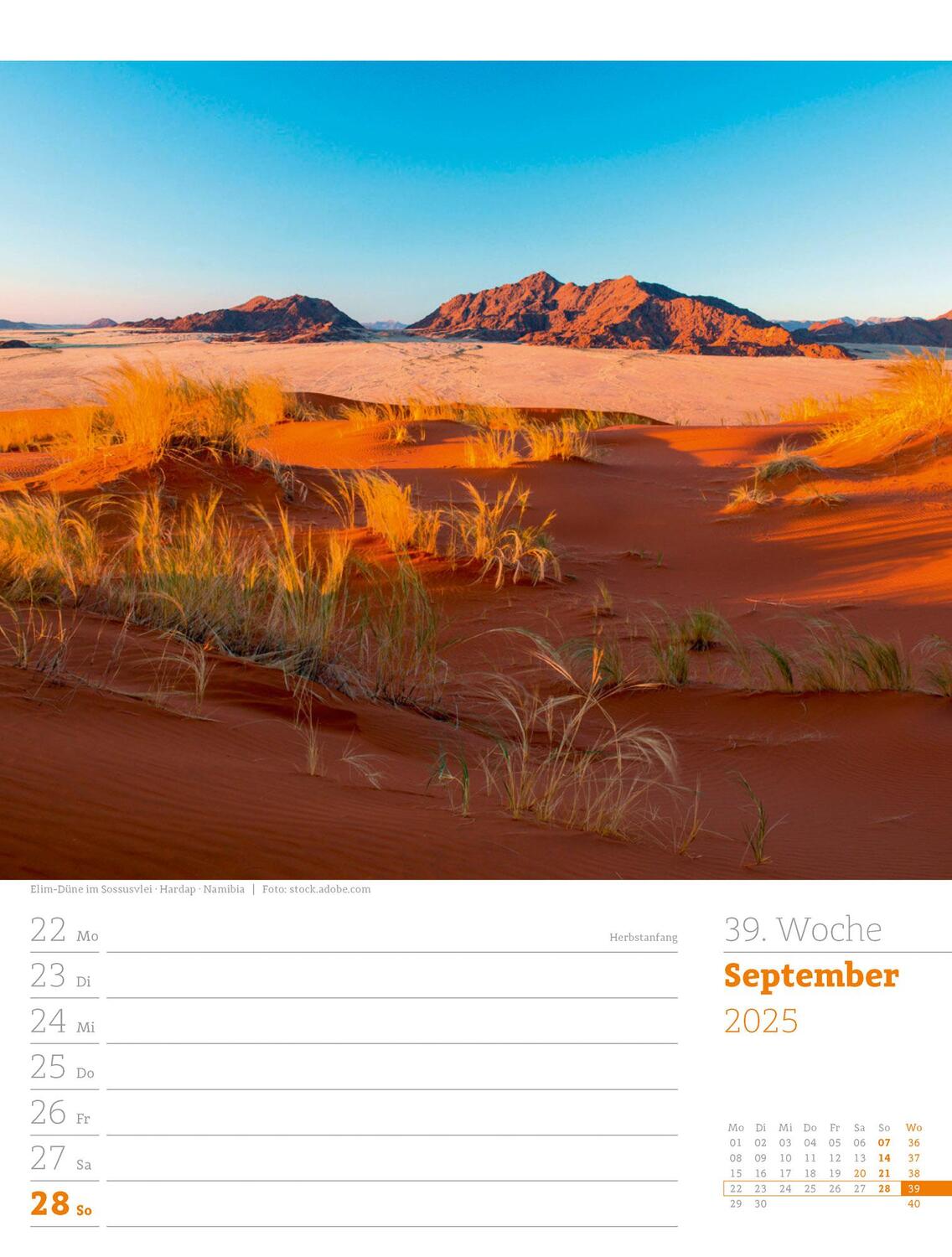Bild: 9783838435053 | Reiseträume - Wochenplaner Kalender 2025 | Ackermann Kunstverlag
