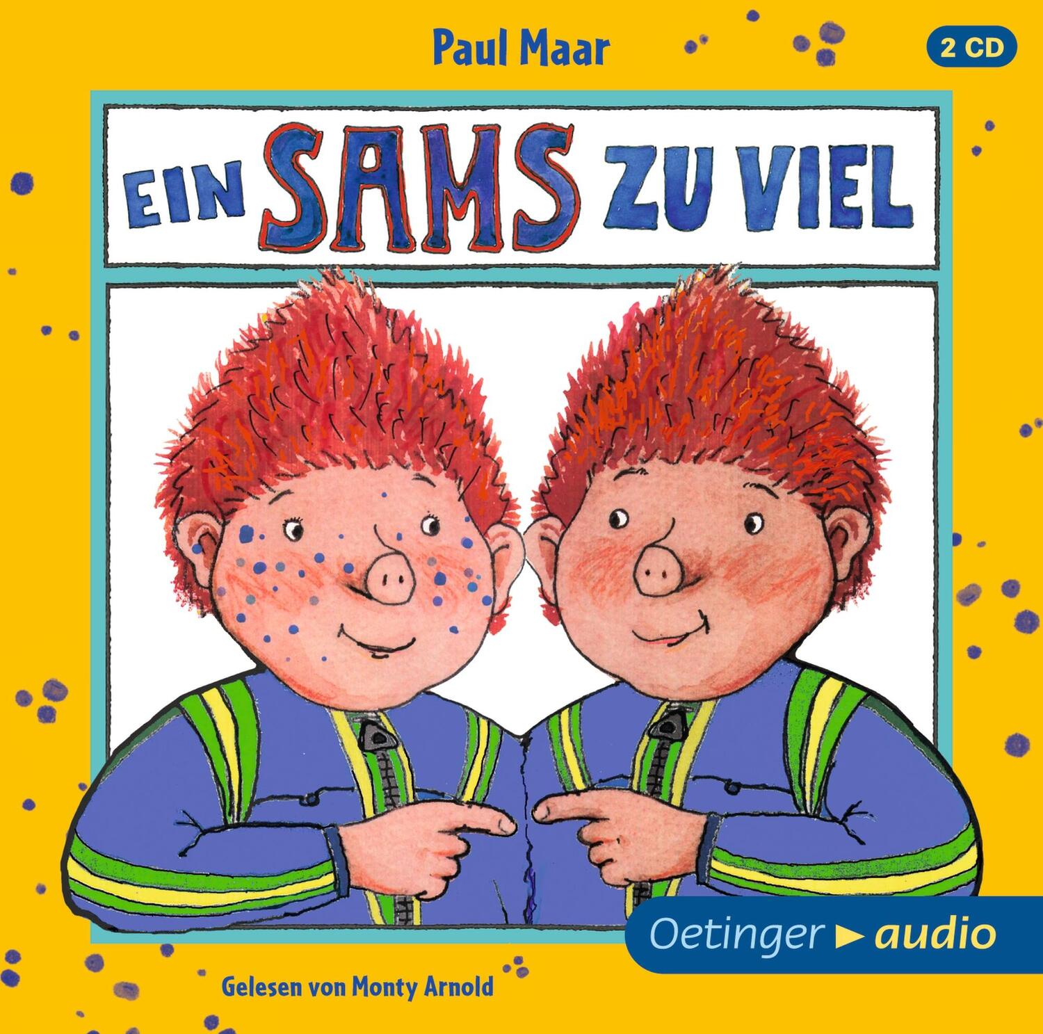Cover: 9783837308921 | Ein Sams zu viel (2 CD) | Ungekürzte Lesung | Paul Maar | Audio-CD