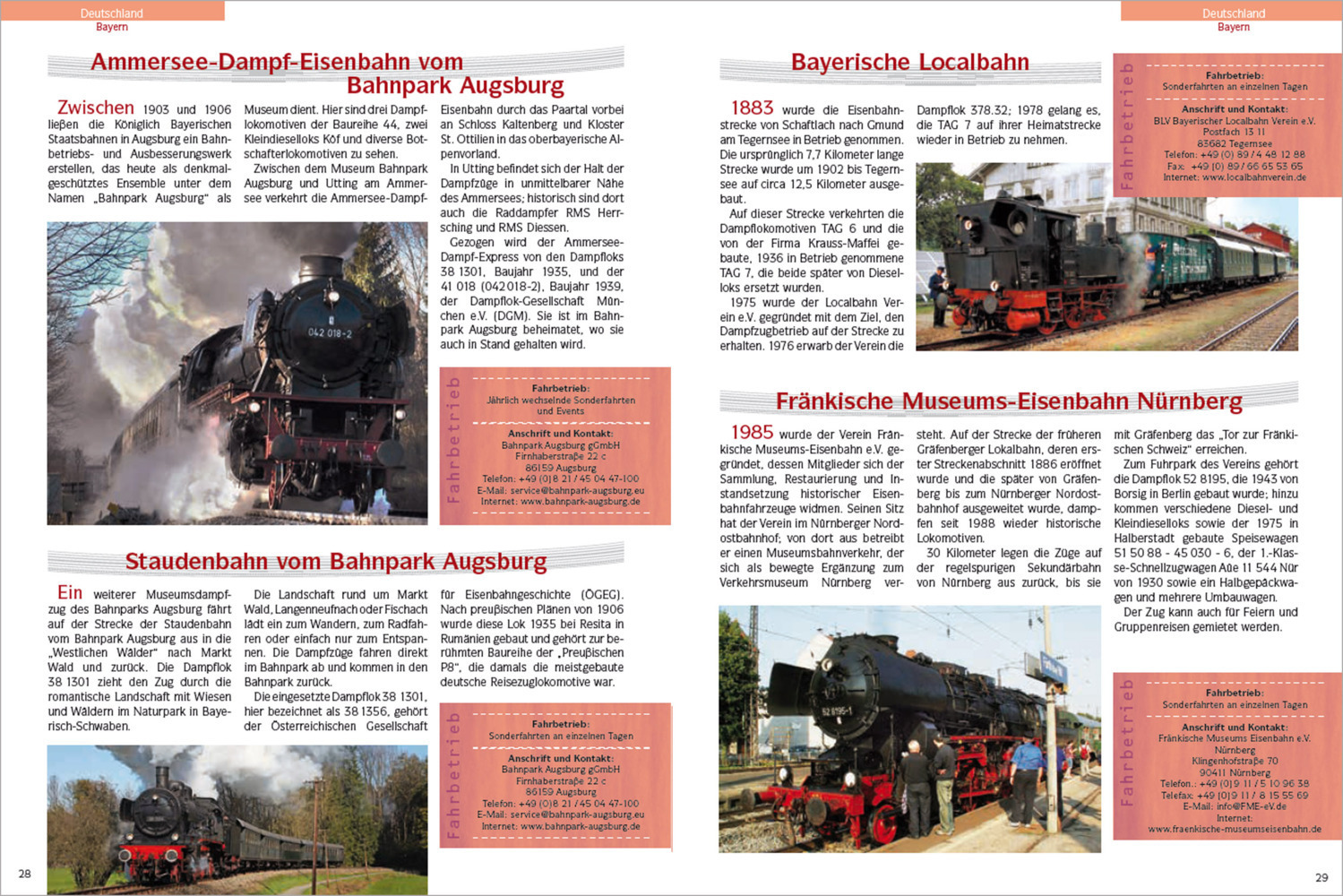 Bild: 9783809434788 | Museumsbahnen: 250 historische Eisenbahnstrecken in Deutschland,...