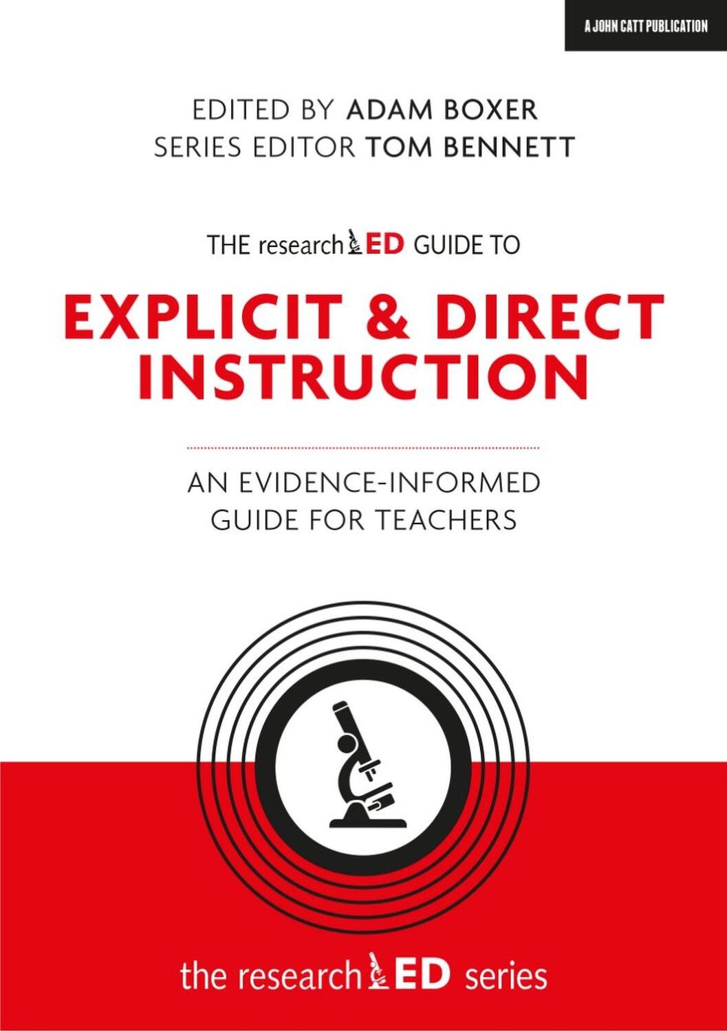 Cover: 9781912906376 | The researchED Guide to Explicit and Direct Instruction | Taschenbuch
