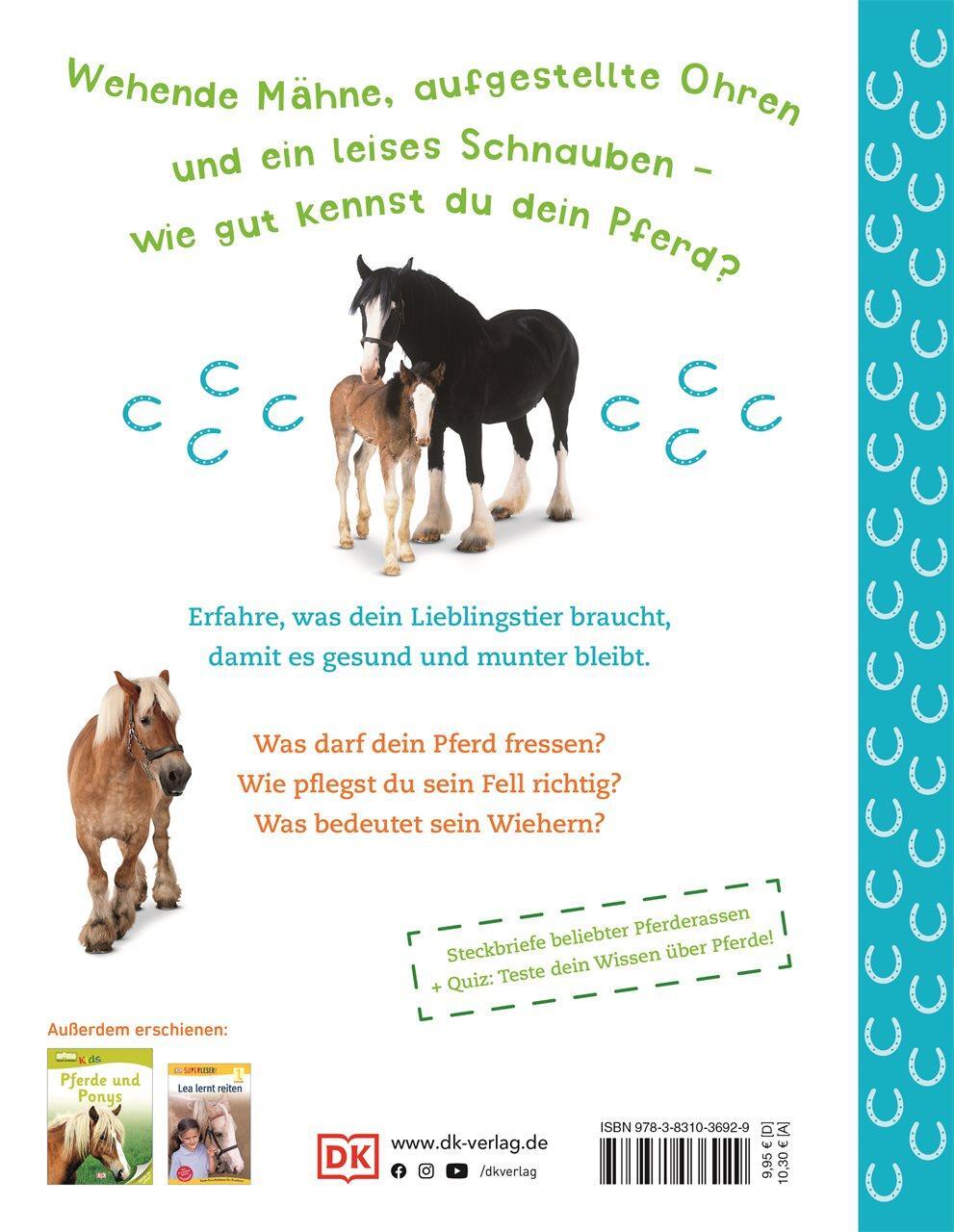 Cover: 9783831036929 | Pferde und Ponys | Alles über deine Lieblingstiere | Buch | 64 S.