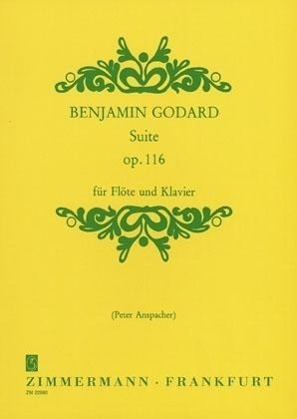 Cover: 9790010229805 | Suite | op. 116. Flöte und Klavier., Dt/engl/frz | Benjamin Godard
