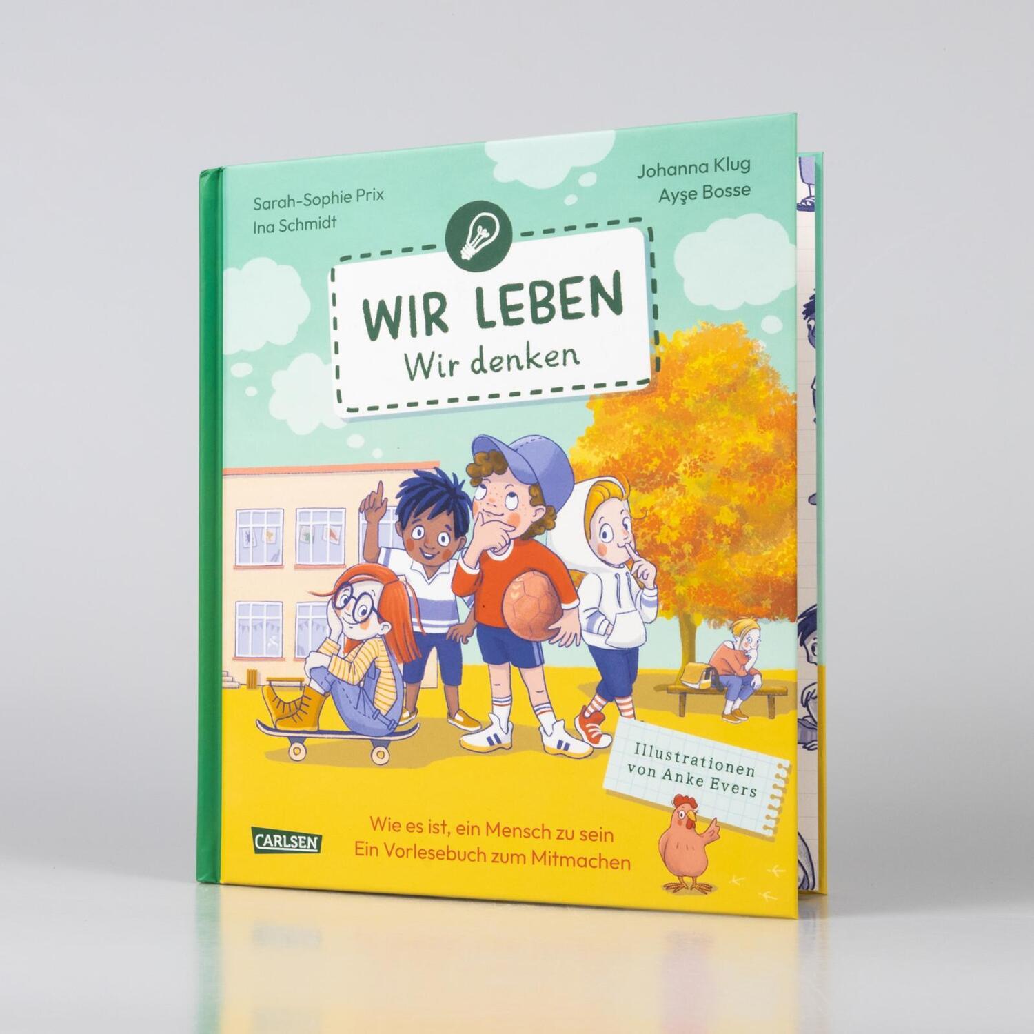 Bild: 9783551254528 | Wir leben - wir denken | Ina Schmidt (u. a.) | Buch | 96 S. | Deutsch