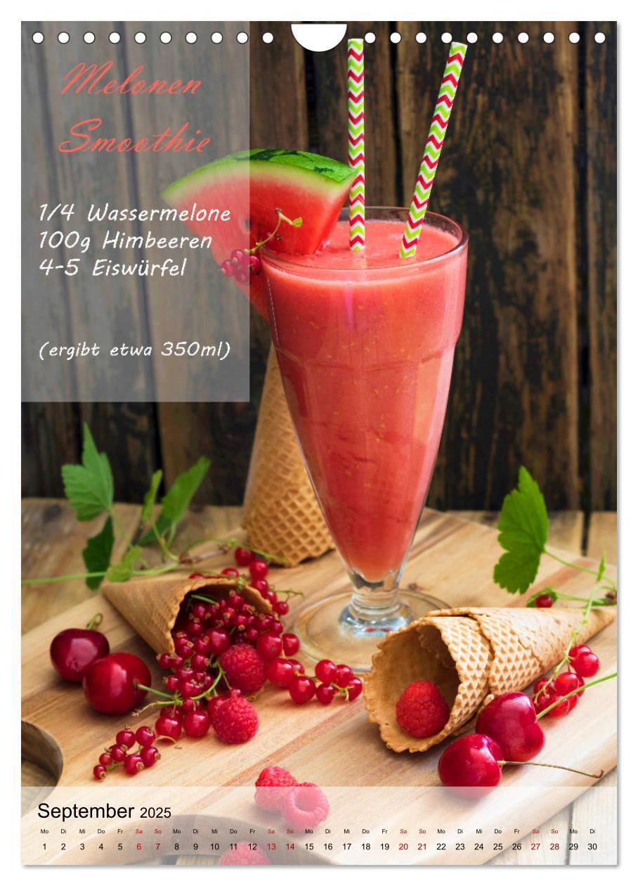 Bild: 9783435985890 | Smoothies zum Selbermachen (Wandkalender 2025 DIN A4 hoch),...