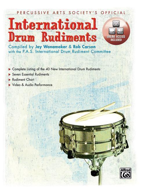 Cover: 9780739013106 | International Drum Rudiments | Rob Carson (u. a.) | Taschenbuch | 1997