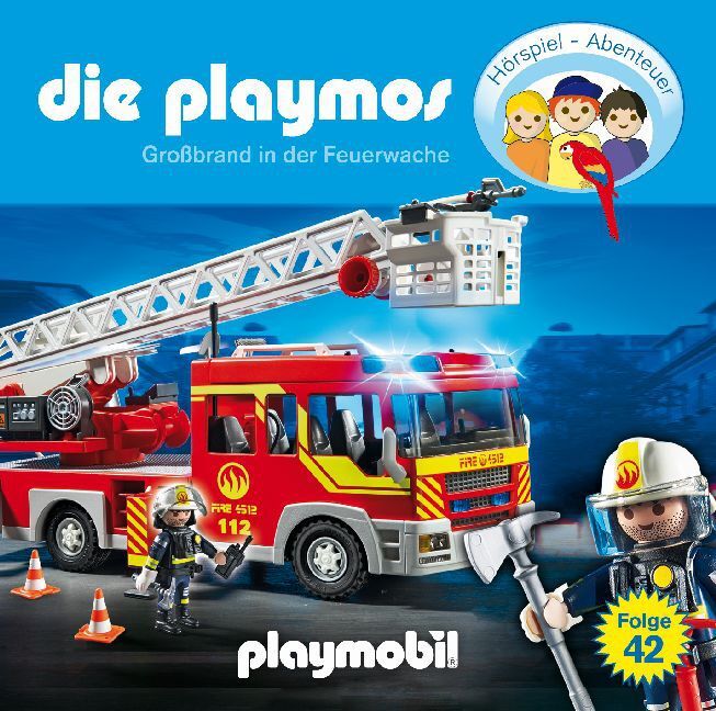 Cover: 9783785750414 | Die Playmos - Großbrand in der Feuerwache, 1 Audio-CD | Bredel (u. a.)