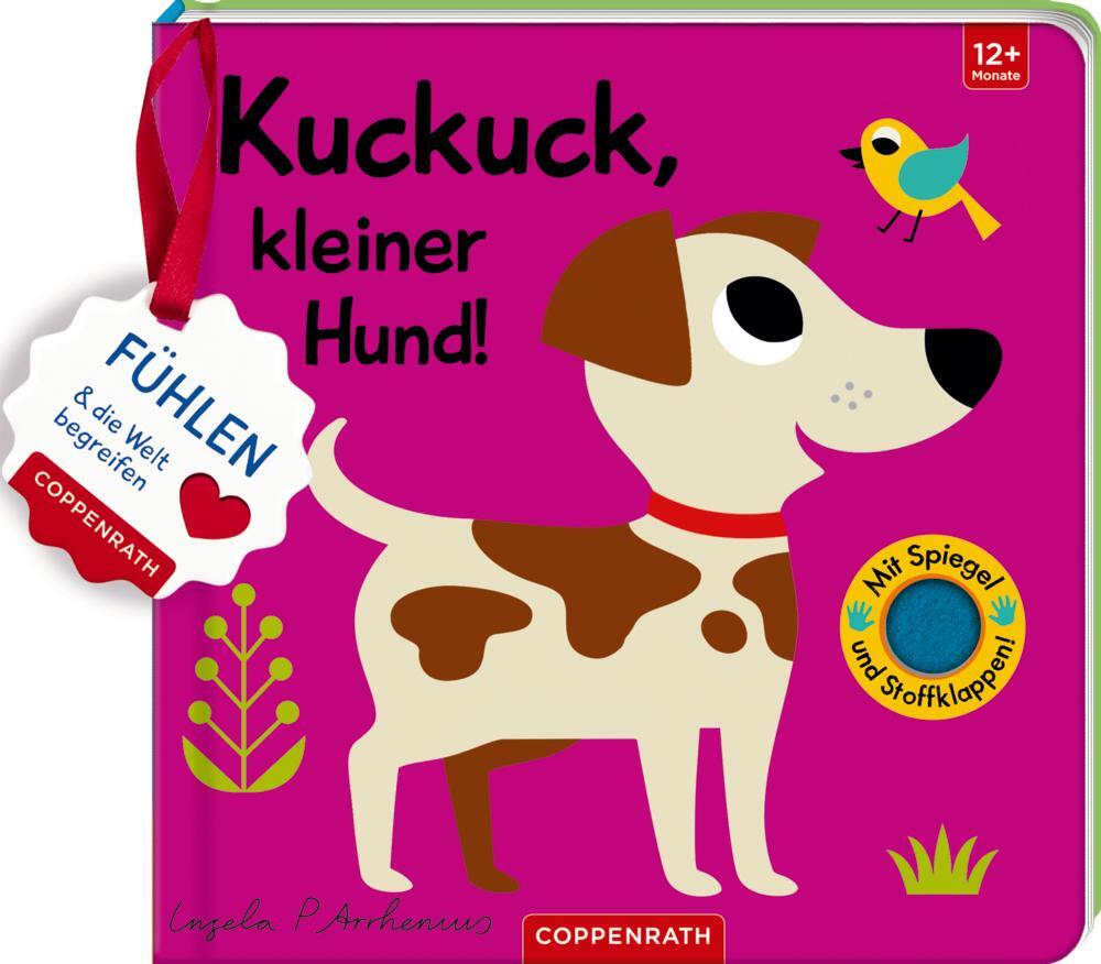 Cover: 9783649629580 | Mein Filz-Fühlbuch: Kuckuck, kleiner Hund! | Ingela P. Arrhenius