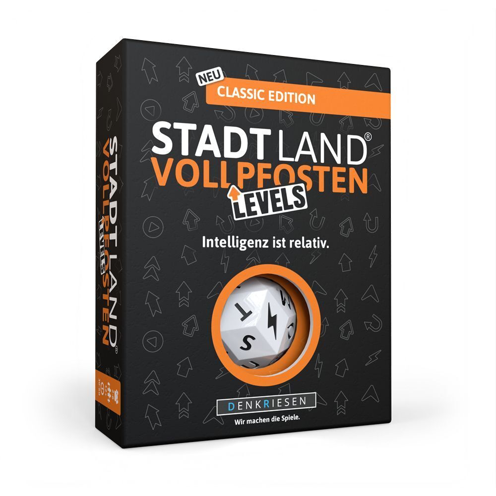 Cover: 4260528094158 | Denkriesen - Stadt Land Vollpfosten® Levels - Classic Edition -...