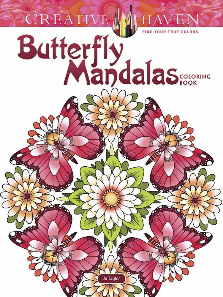 Cover: 9780486813776 | Creative Haven Butterfly Mandalas Coloring Book | Jo Taylor | Buch