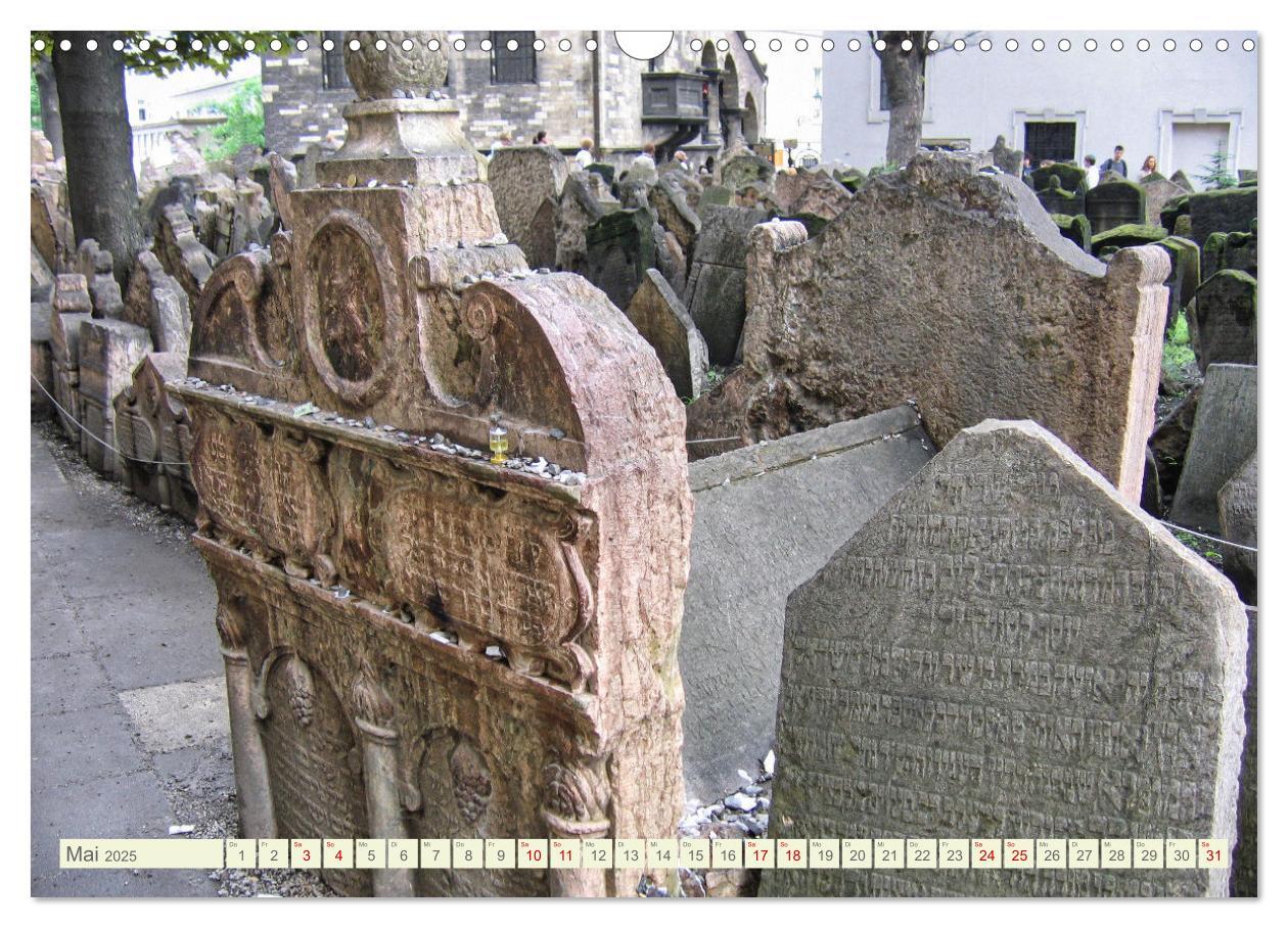 Bild: 9783383905025 | Prag. Jüdischer Friedhof und Synagogen (Wandkalender 2025 DIN A3...