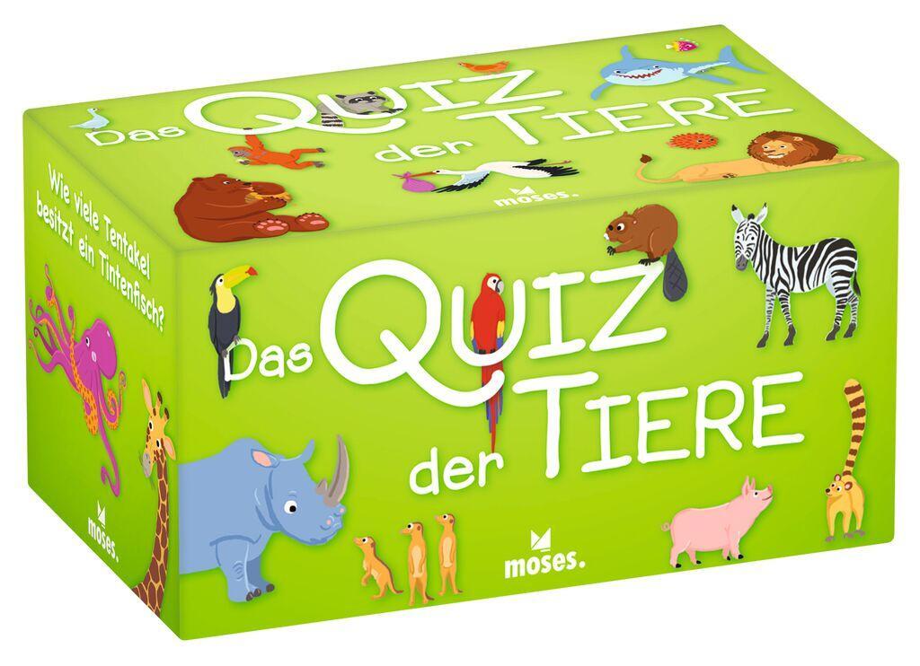 Cover: 4033477901538 | Das Quiz der Tiere | Jean-Michel Jakobowicz | Spiel | 100 S. | Deutsch