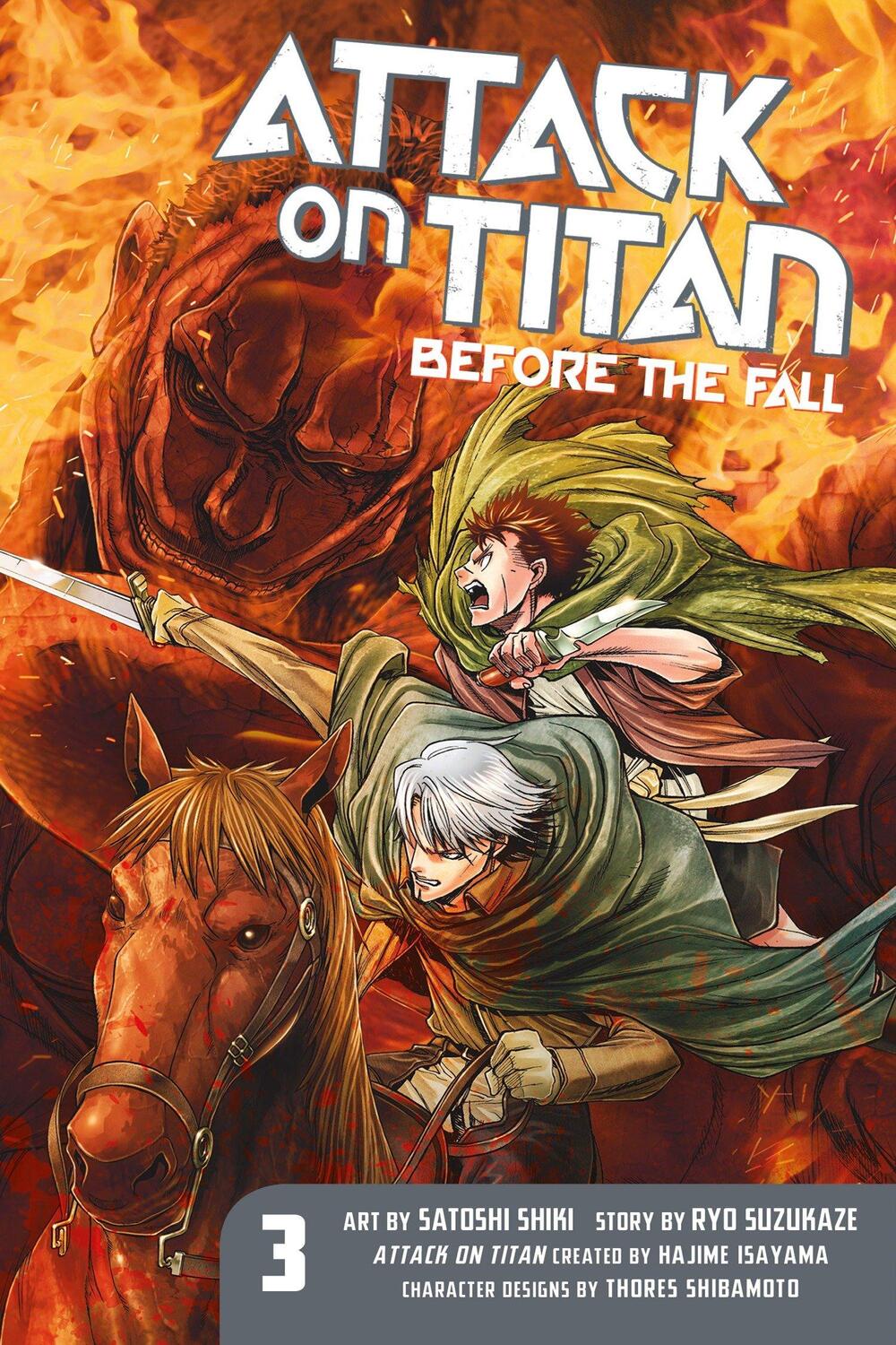 Cover: 9781612629148 | Attack on Titan: Before the Fall 03 | Hajime Isayama | Taschenbuch