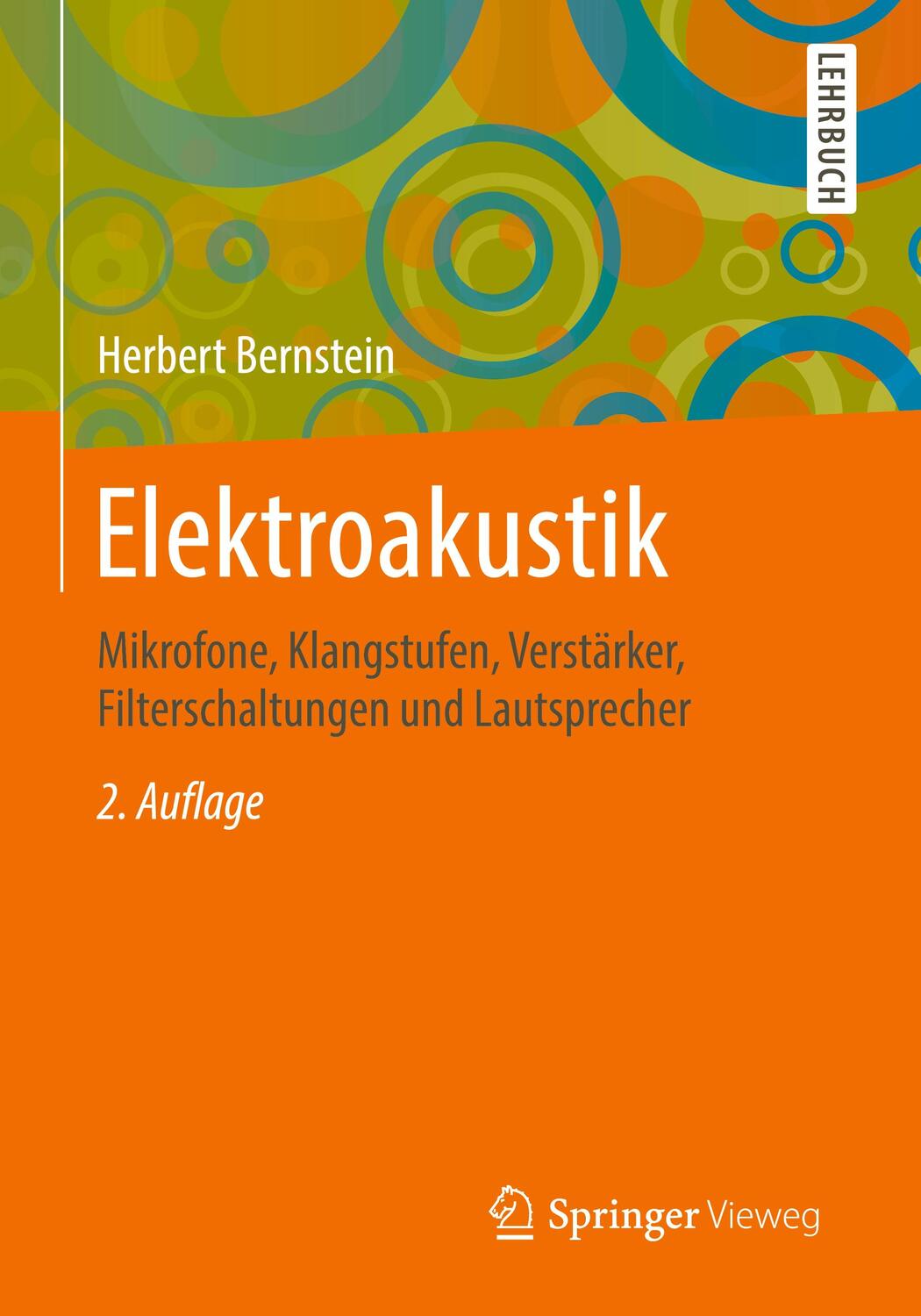 Cover: 9783658251734 | Elektroakustik | Herbert Bernstein | Taschenbuch | XIII | Deutsch