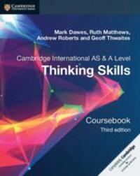 Cover: 9781108441049 | Cambridge International AS/A Level Thinking Skills Coursebook | Buch