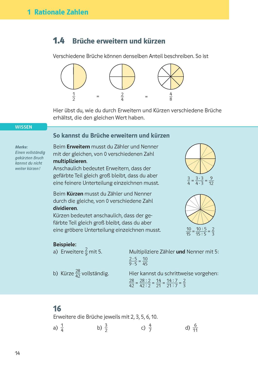 Bild: 9783129275795 | KomplettTrainer Gymnasium Mathematik 6. Klasse | Taschenbuch | 208 S.