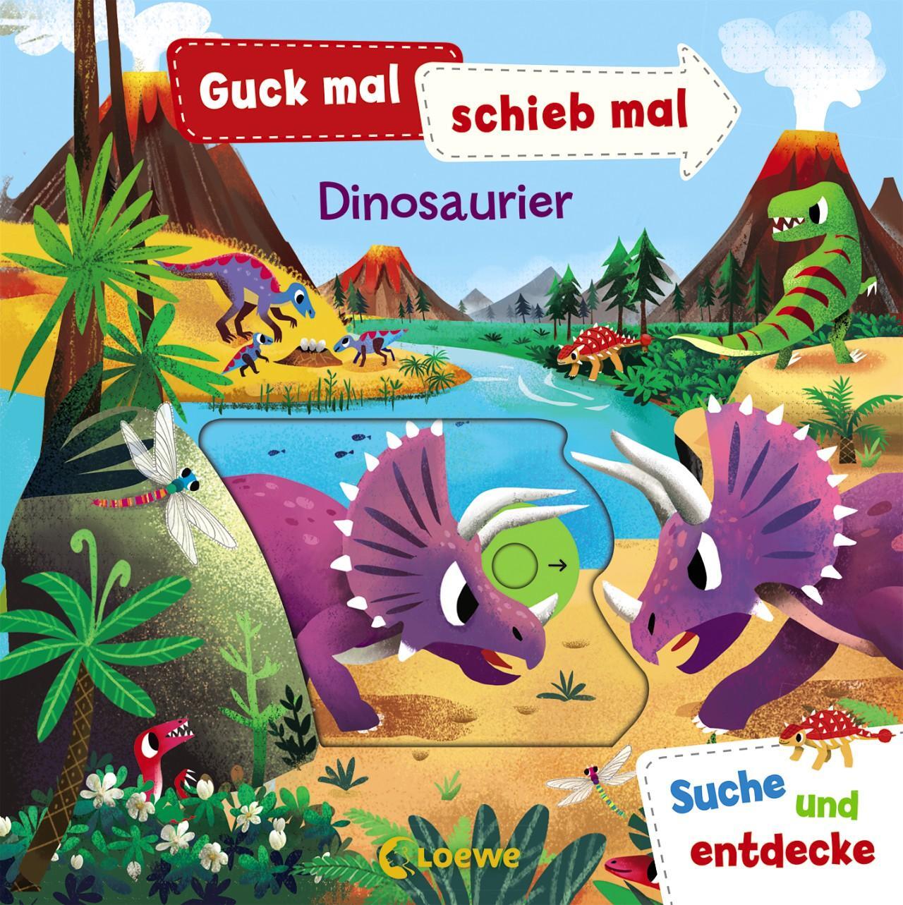 Cover: 9783743201255 | Guck mal, schieb mal! Suche und entdecke - Dinosaurier | Buch | 10 S.