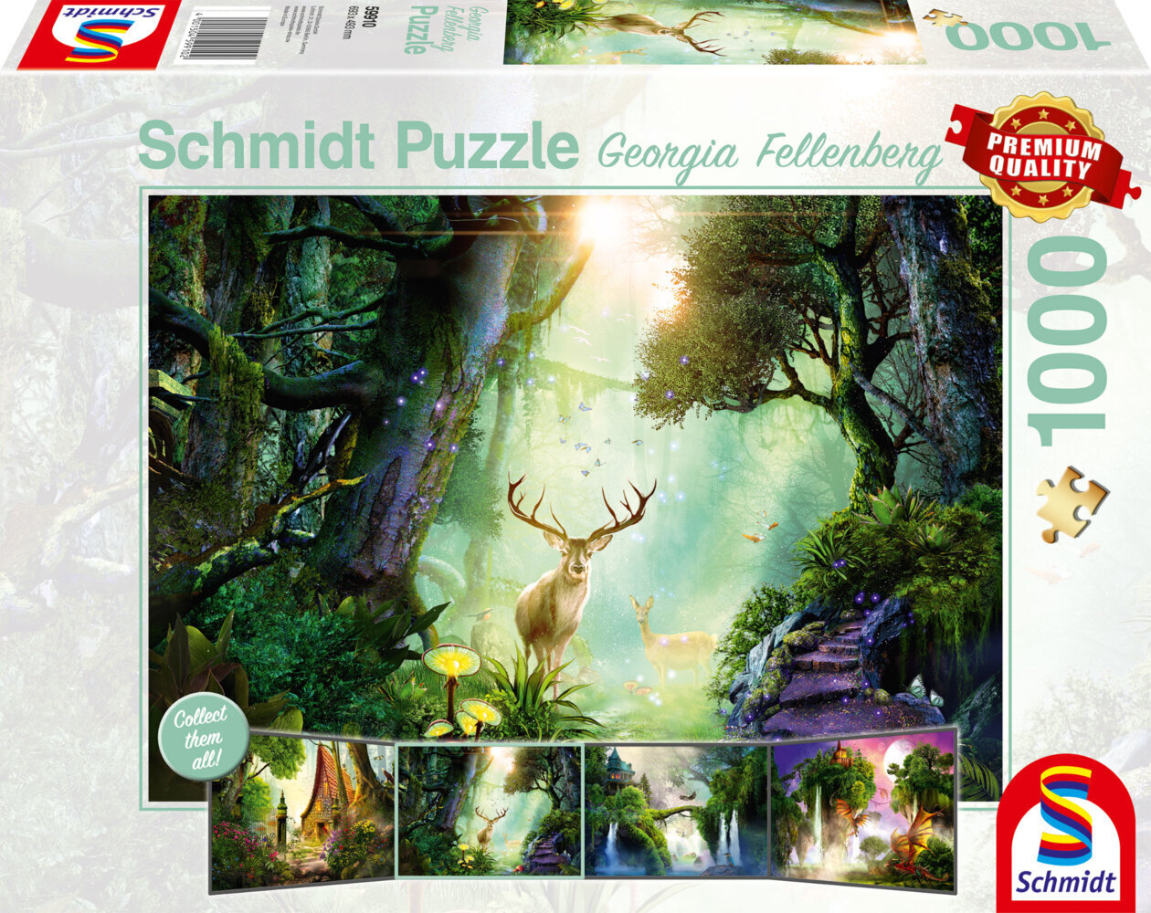 Cover: 4001504599102 | Rehe im Wald (Puzzle) | Spiel | In Spielebox | Deutsch | 2021