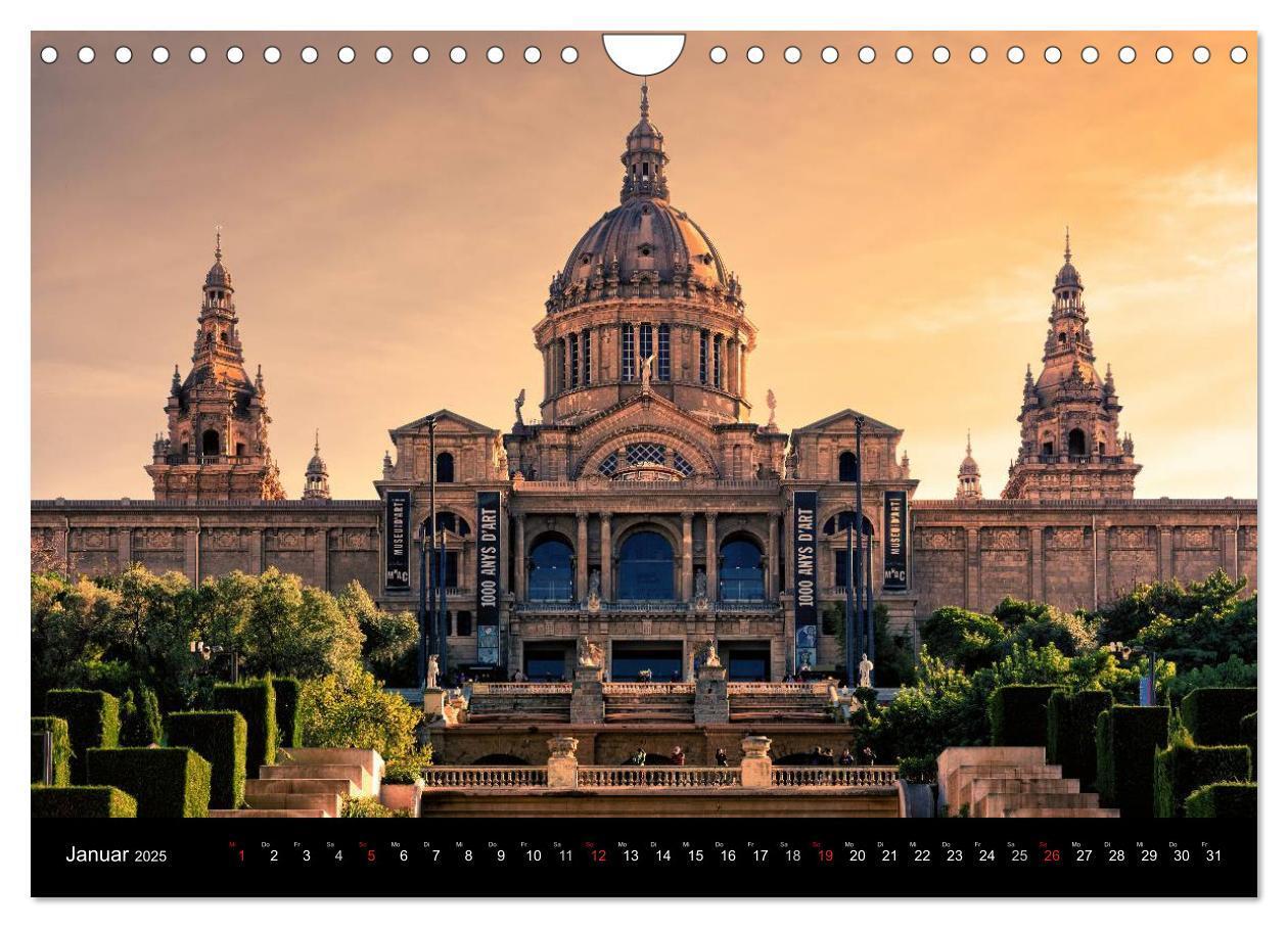 Bild: 9783435806881 | Barcelona - Stadtansichten (Wandkalender 2025 DIN A4 quer),...