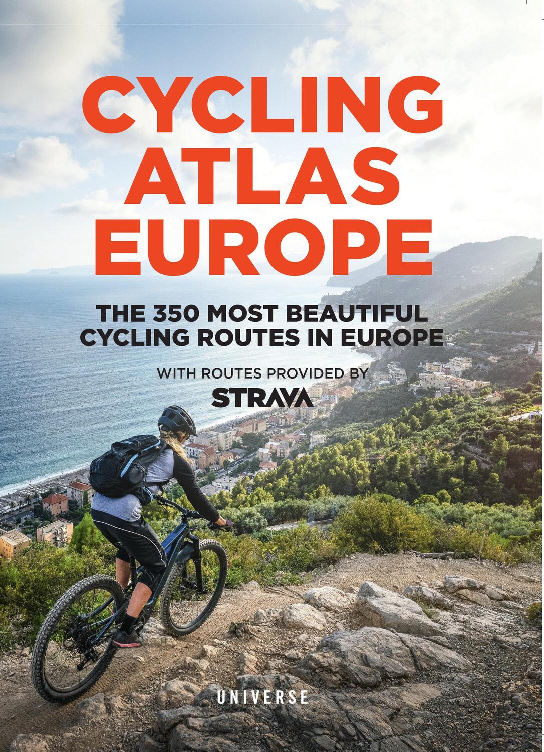 Cover: 9780789339539 | Cycling Atlas Europe | The 350 Most Beautiful Cycling Trips in Europe
