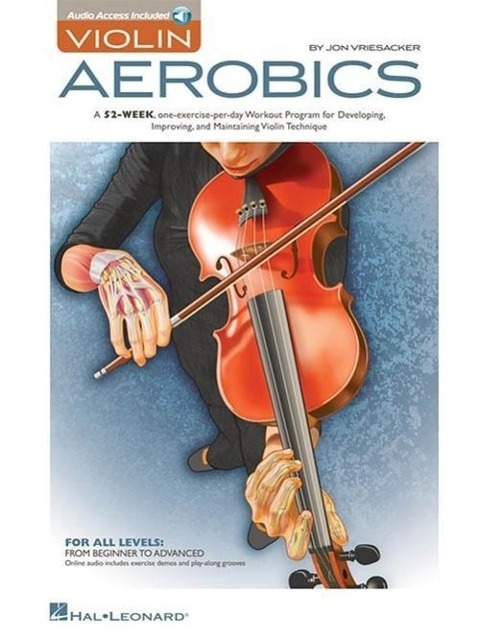 Cover: 9781480371354 | Violin Aerobics Book/Online Audio | Jon Vriesacker | Taschenbuch