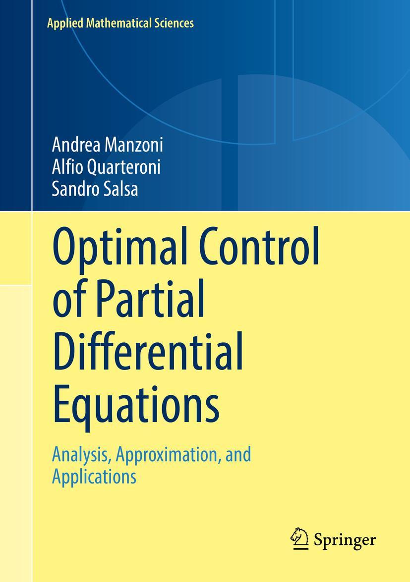 Cover: 9783030772253 | Optimal Control of Partial Differential Equations | Manzoni (u. a.)