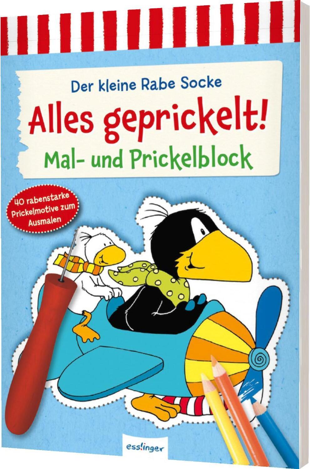 Cover: 9783480238262 | Der kleine Rabe Socke: Alles geprickelt! | Annet Rudolph | Taschenbuch