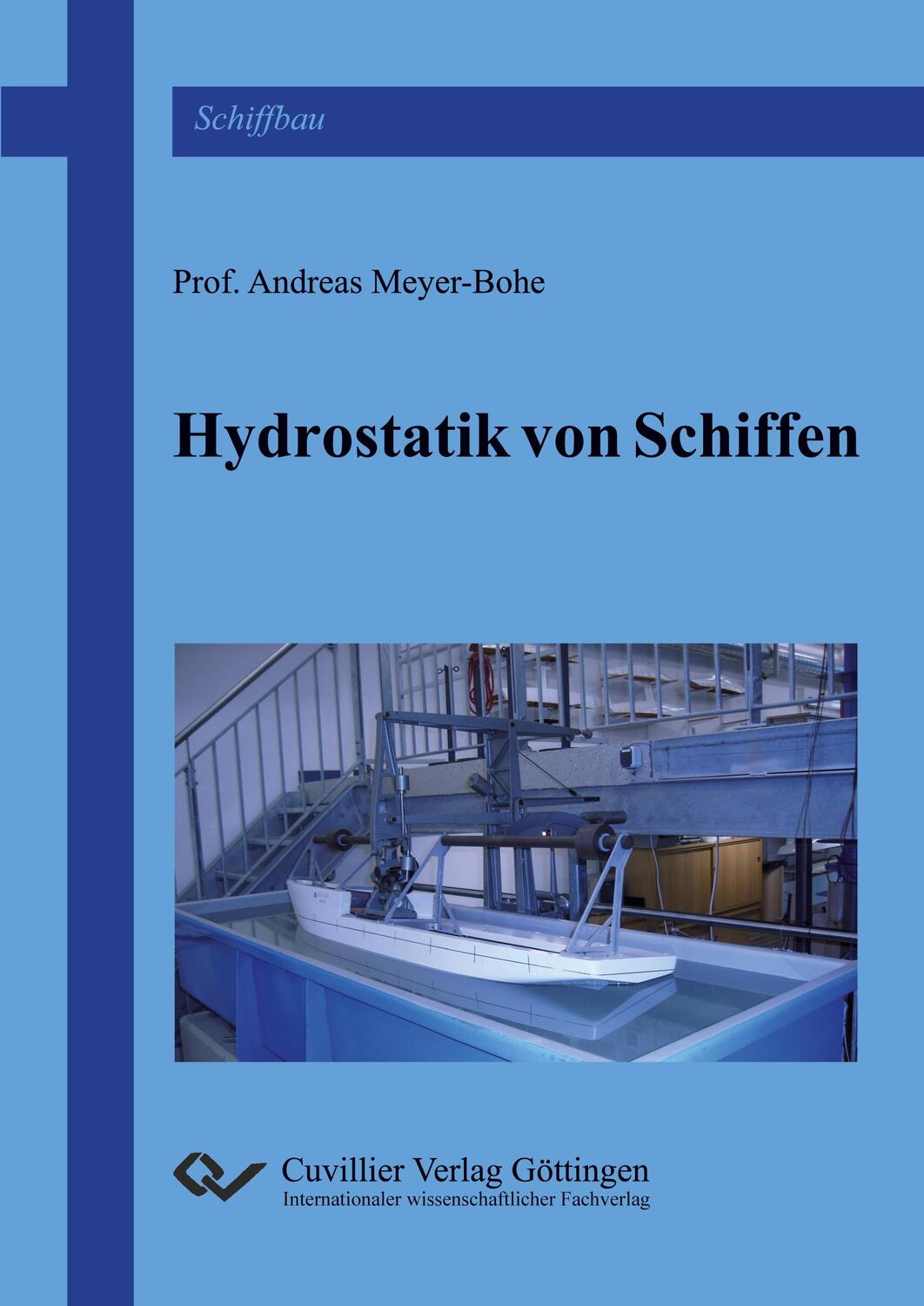 Cover: 9783954043491 | Hydrostatik von Schiffen | Andreas Meyer-Bohe | Taschenbuch | Deutsch