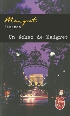 Cover: 9782253128557 | Un échec de Maigret | Georges Simenon | Taschenbuch | Französisch