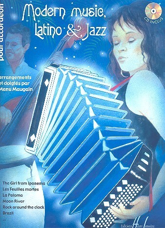 Cover: 9790230985437 | Modern Music Latino &amp; Jazz | M. Maugain | Buch + CD | Lemoine