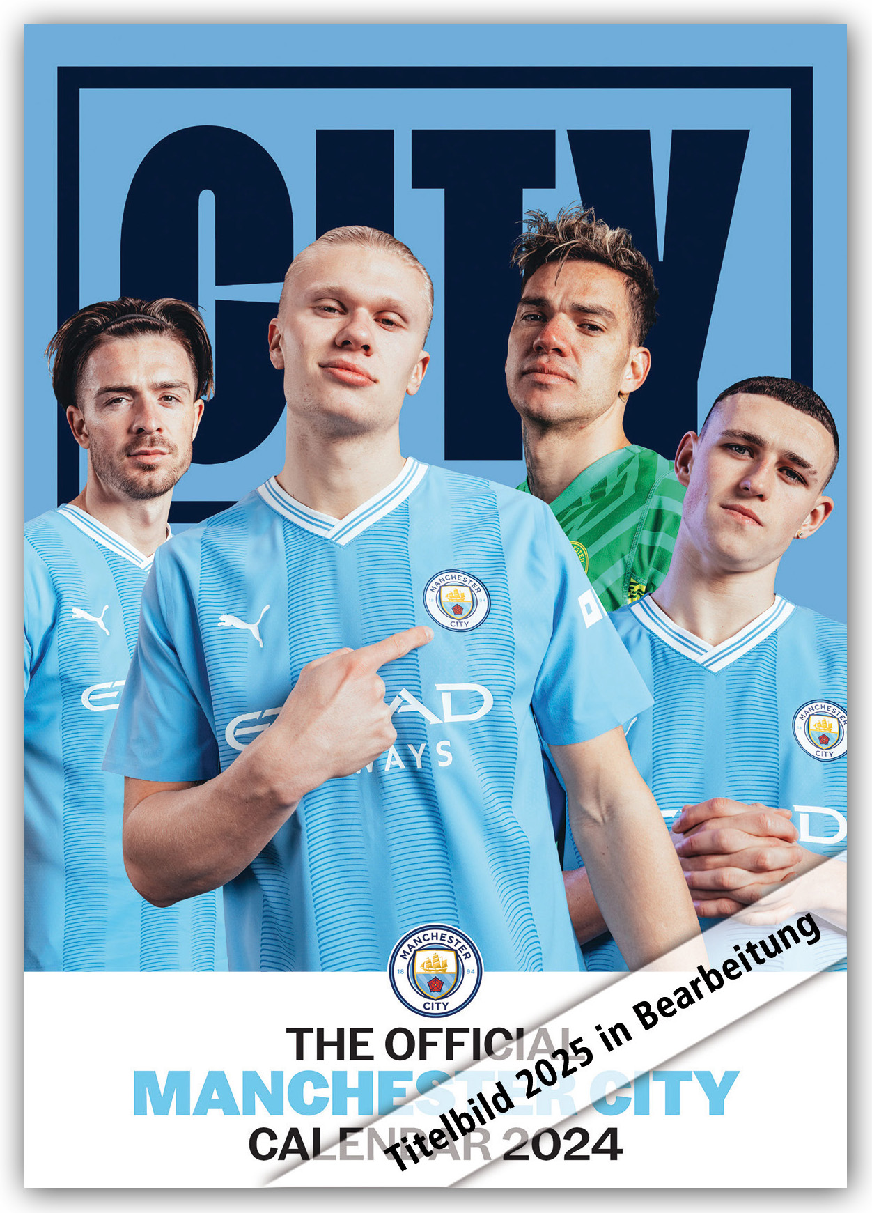 Cover: 9783803530264 | Manchester City FC 2025 - A3-Posterkalender | Danilo | Kalender | 2025