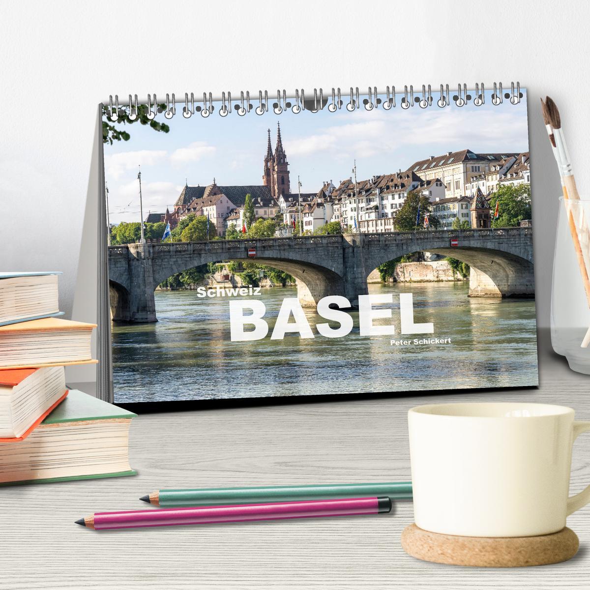 Bild: 9783383942365 | Schweiz - Basel (Tischkalender 2025 DIN A5 quer), CALVENDO...