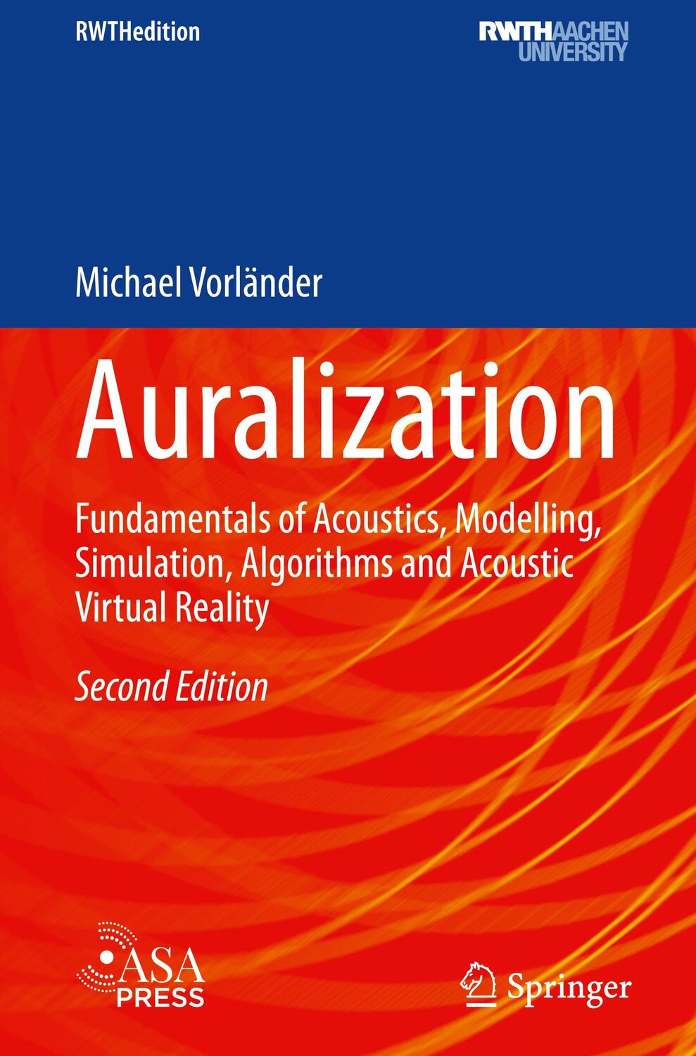 Cover: 9783030512019 | Auralization | Michael Vorländer | Buch | RWTHedition | Englisch