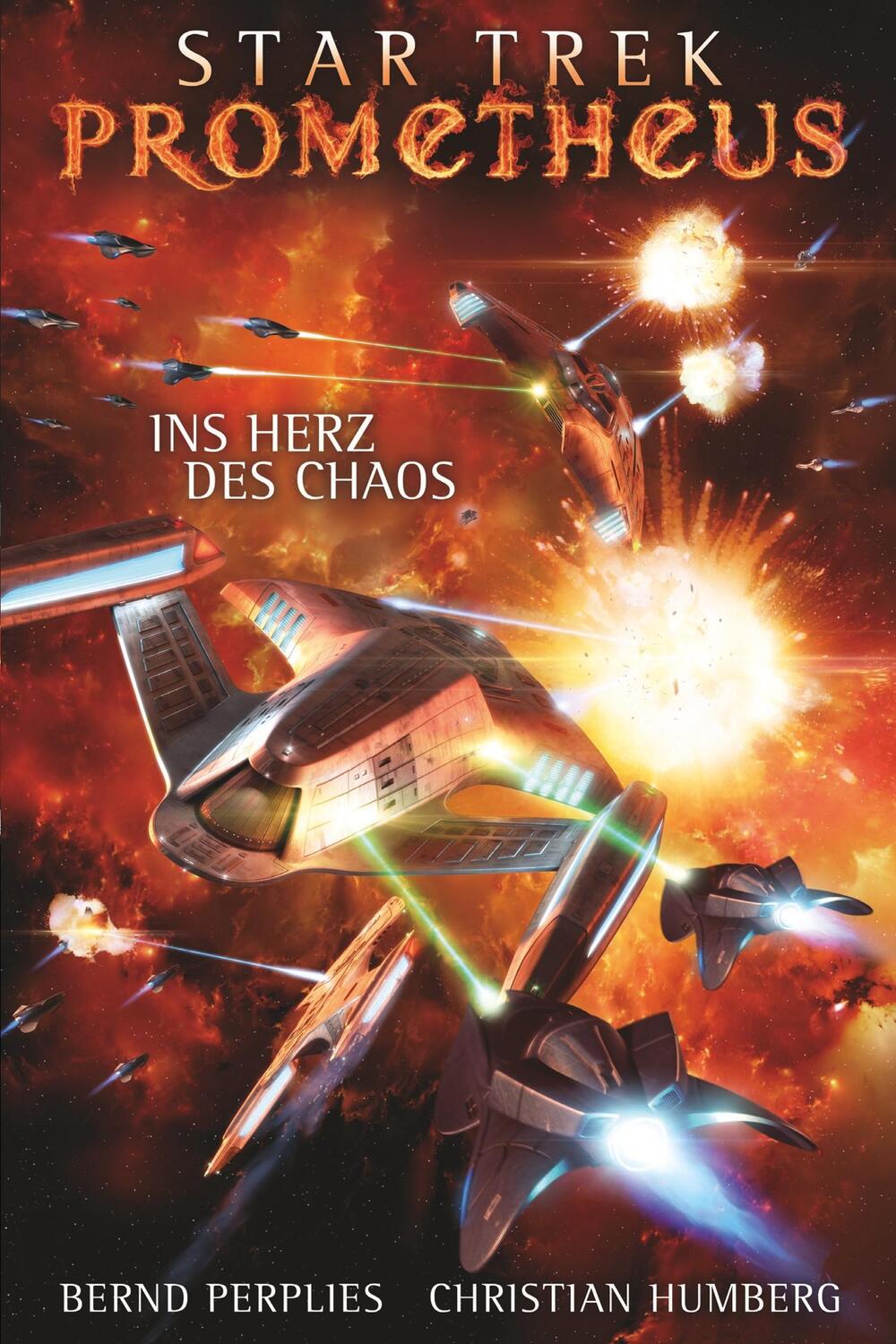 Cover: 9783959812764 | Star Trek - Prometheus 3 | Ins Herz des Chaos | Bernd Perplies (u. a.)