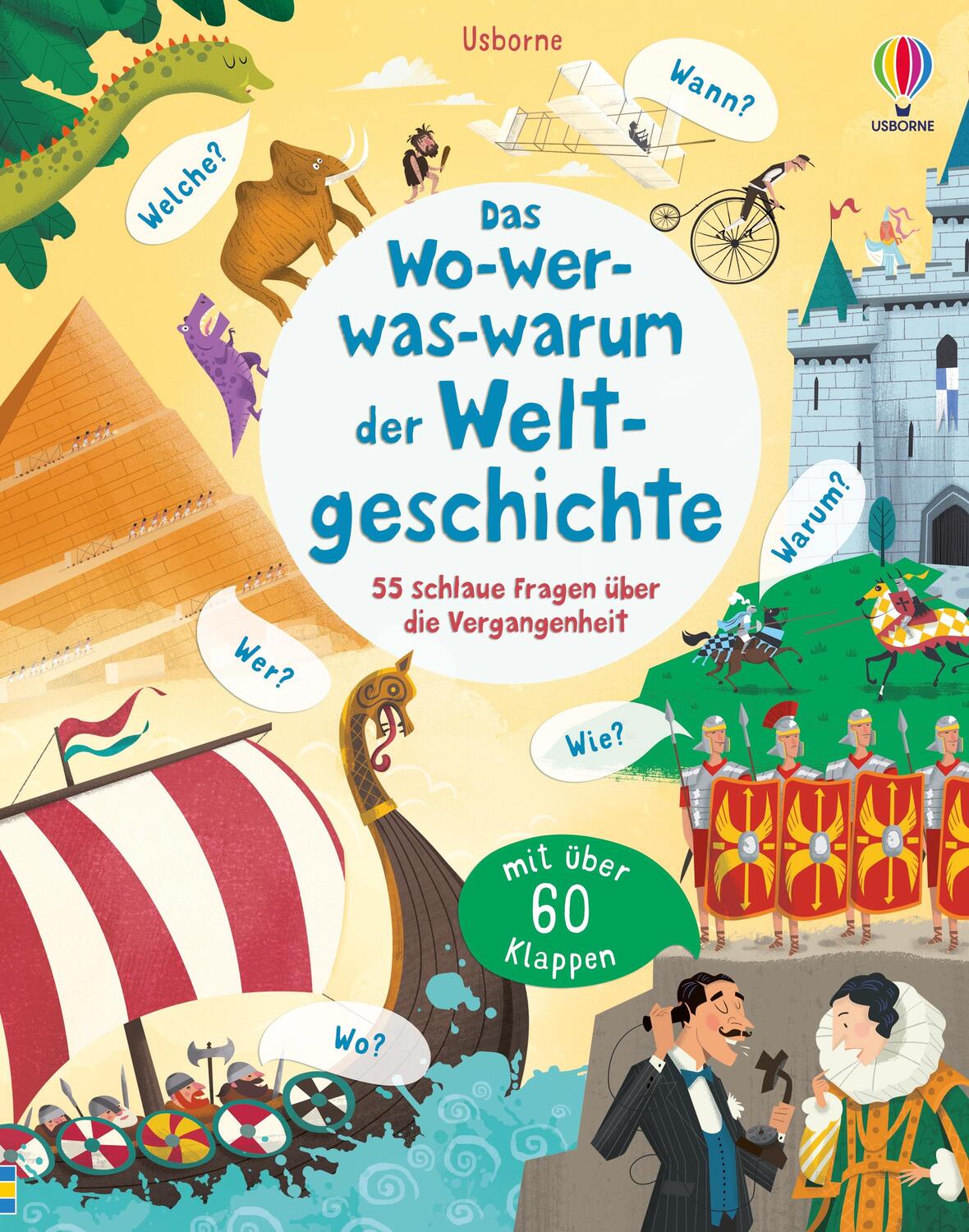Cover: 9781789418651 | Das Wo-wer-was-warum der Weltgeschichte | Katie Daynes | Buch | 14 S.