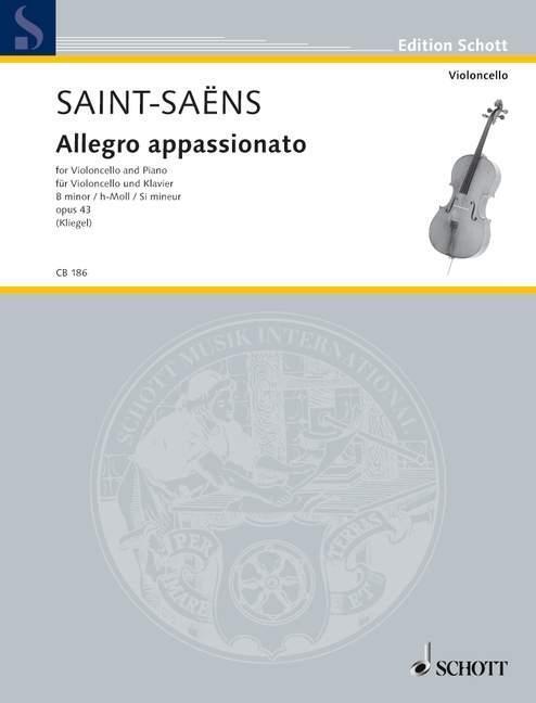Cover: 9783795796044 | ALLEGRO APPASSIONATO H-MOLL OP 43 | Camille Saint-Saëns | Buch | 16 S.