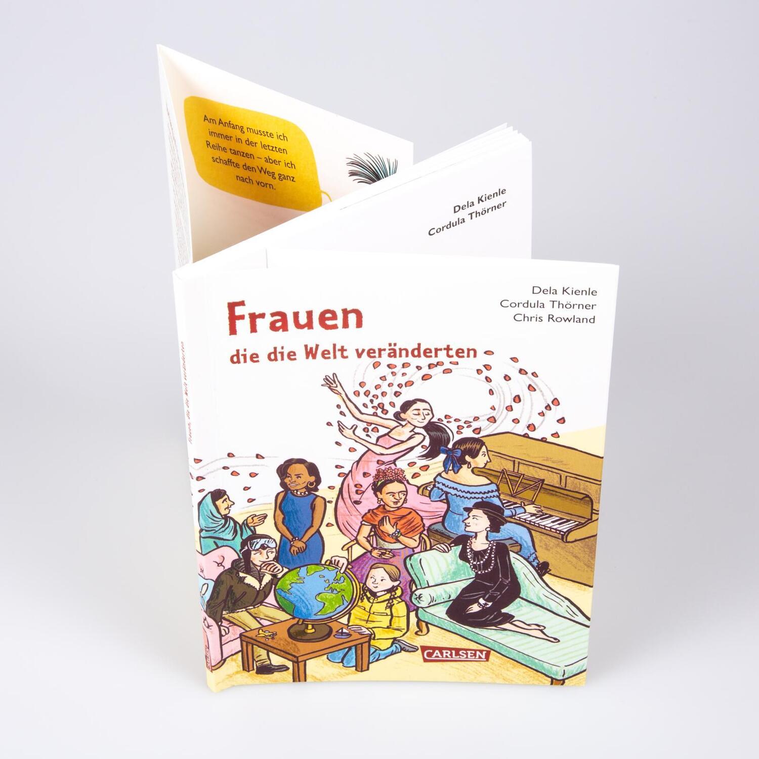 Bild: 9783551252289 | Frauen, die die Welt veränderten | 58 außergewöhnliche Frauen | Buch