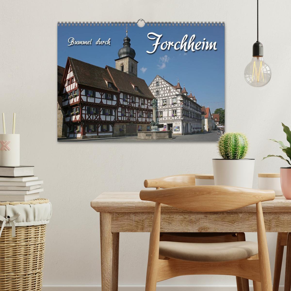 Bild: 9783435781904 | Bummel durch Forchheim (Wandkalender 2025 DIN A3 quer), CALVENDO...