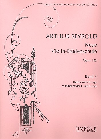 Cover: 9790221102126 | Neue Violin Etudes 5 Op.182 | Arthur Seybold | Buch