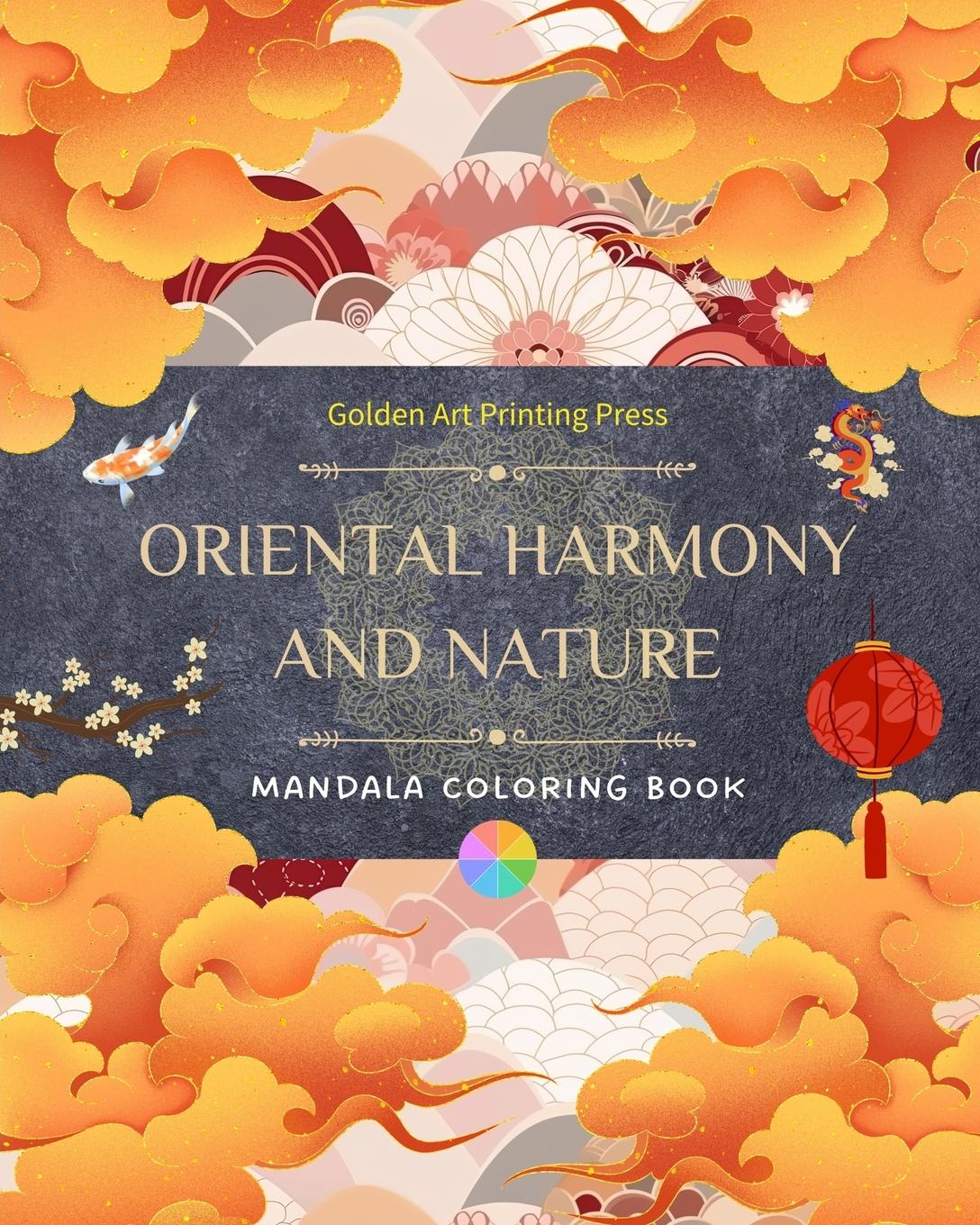 Cover: 9798211229860 | Oriental Harmony and Nature Coloring Book 35 Relaxing and Creative...