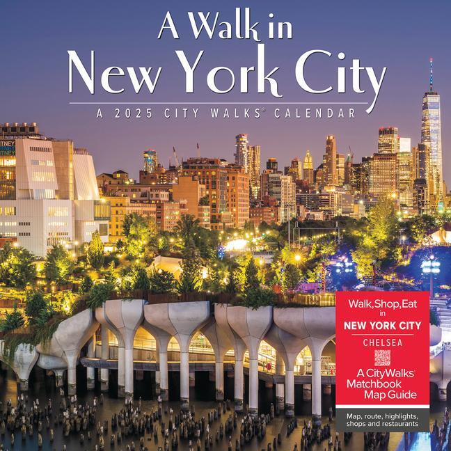 Cover: 9781549241215 | A Walk in New York City 2025 12 X 12 Wall Calendar | Press | Kalender