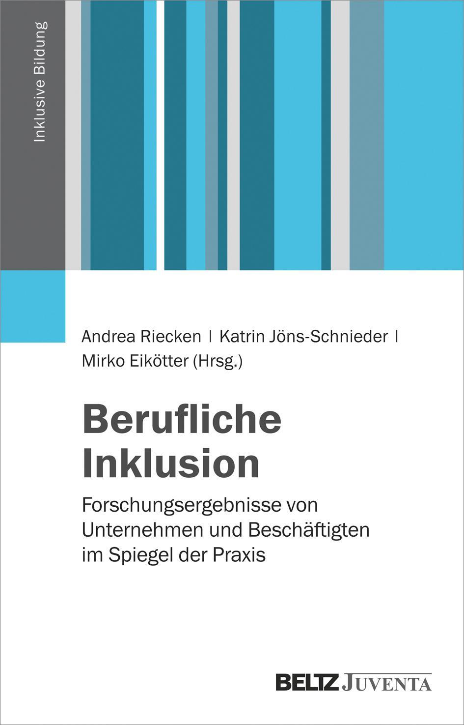 Cover: 9783779933755 | Berufliche Inklusion | Taschenbuch | 316 S. | Deutsch | 2017