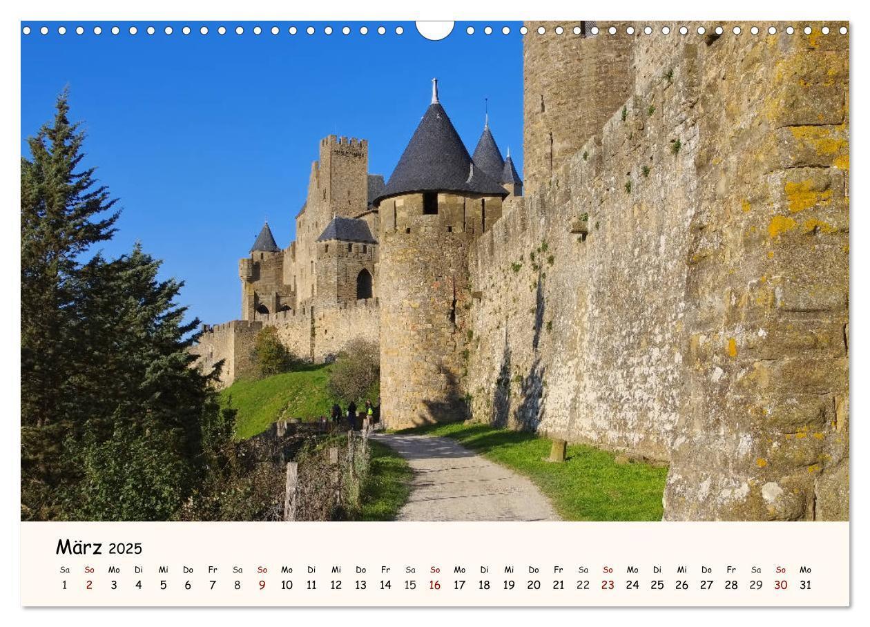 Bild: 9783435455676 | Cite von Carcassonne - Zeitreise ins Mittelalter (Wandkalender 2025...