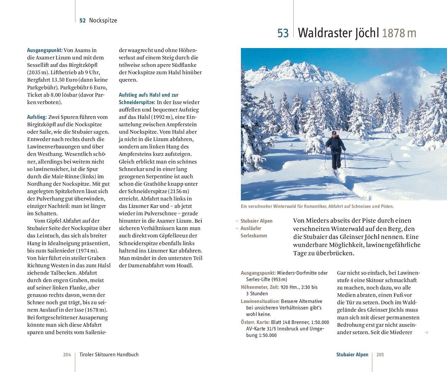 Bild: 9783710767661 | Tiroler Skitouren Handbuch | Über 150 Berge für Einsteiger und Profis